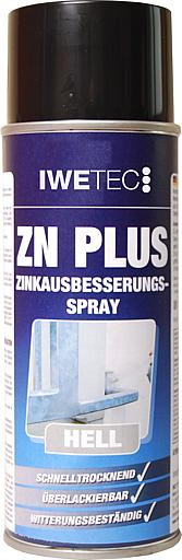 IWETEC SPREJ ZINKOVÝ ZN PLUS OPRAVNÝ SVETLÝ 400ML