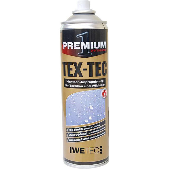 IWETEC TEX-TEC BEZFAREBNÁ HIGH-TECH IMPREGNÁCIA NA TEXTÍLIE A SEMIŠ