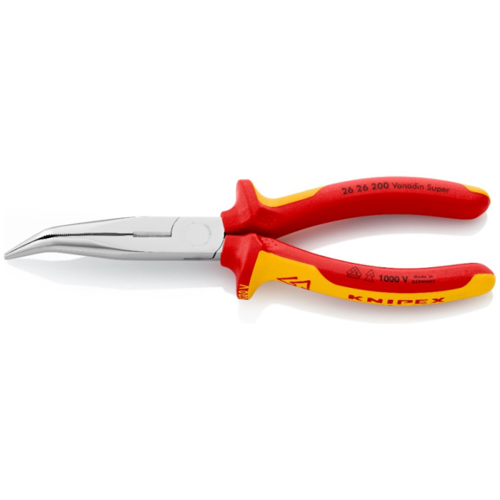 KNIPEX KLIEŠTE ZAHNUTÉ 200MM