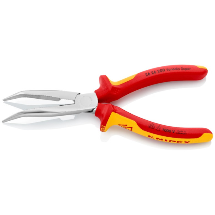 KNIPEX KLIEŠTE ZAHNUTÉ 200MM