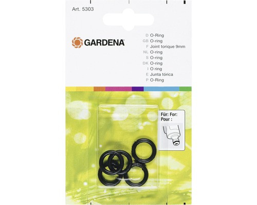 GARDENA TESNENIE O - RING, 9MM, 5KS