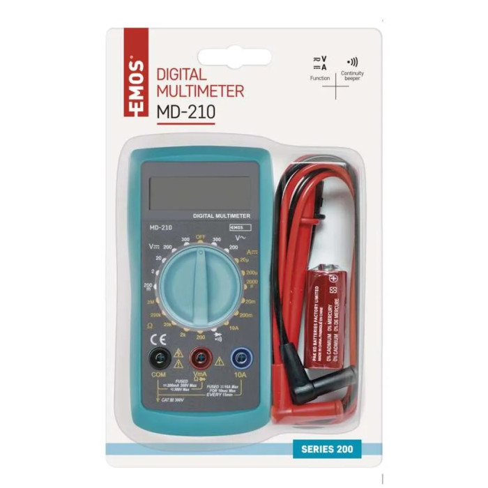 MULTIMETER MD - 210 2202007000