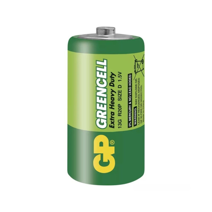 BATÉRIA GREENCELL GP 13G R20 2KS 1012412000