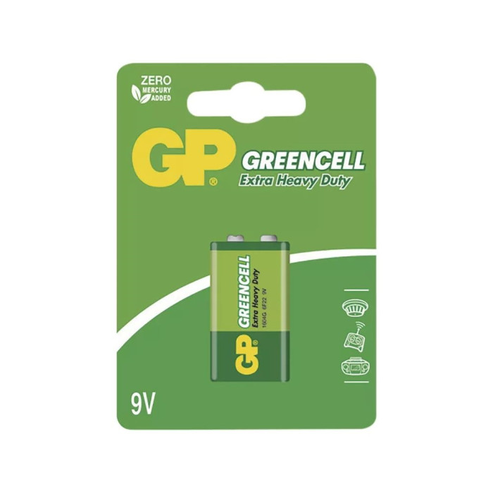 BATÉRIA GREENCELL GP 1604G R22 1012511000