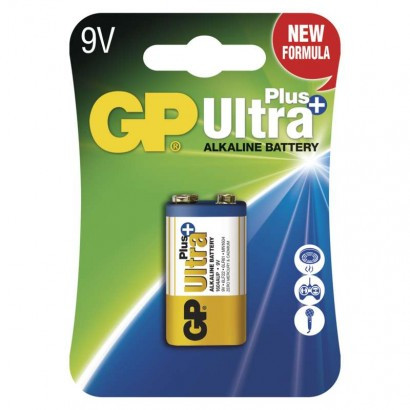 BATÉRIA ALKALICKÁ GP ULTRA PLUS 6LF22 1KS 1017511000