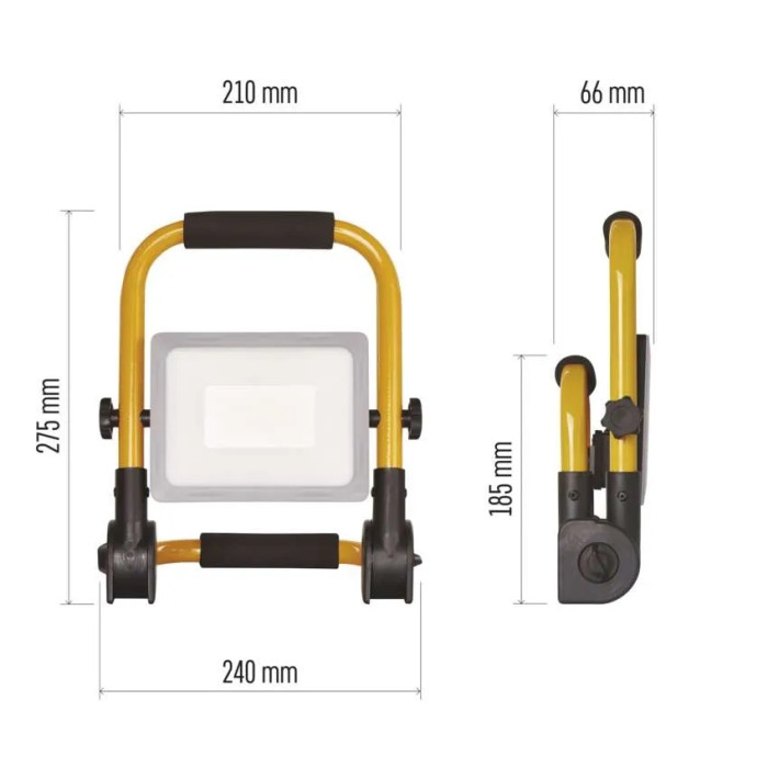 REFLEKTOR LED PRENOSNÝ ILIO 31W NEUTRÁLNA BIELA ZS3332 1542033320