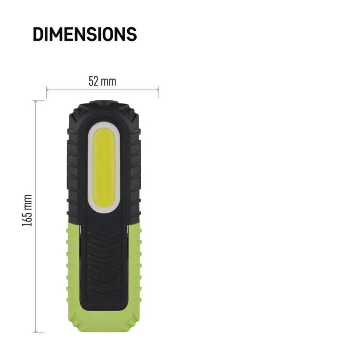 SVIETIDLO LED NABÍJACIE PRACOVNÉ SVIETIDLO P4531 400lM 2000MAH 14500000280