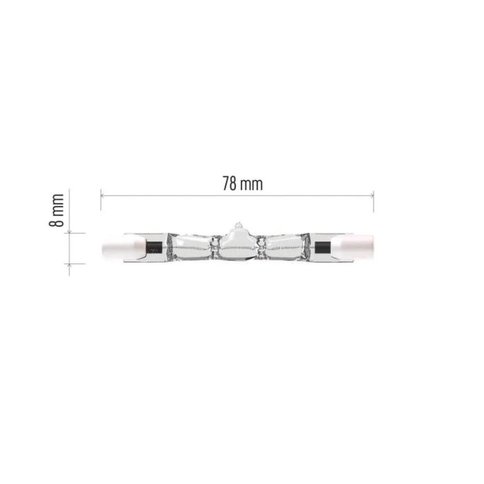 ŽIAROVKA LINEÁRNA HALOGÉNOVÁ J78 120W R7S ZE0102 1527001200