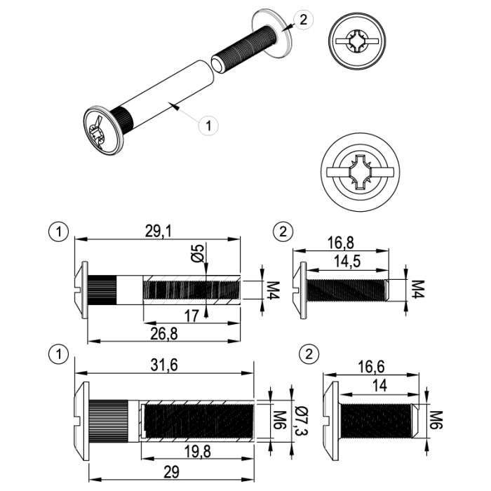RE-SPOJOVACIE KOVANIE,D-5,SADA