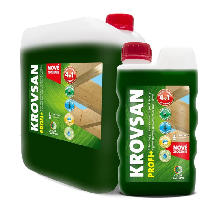 KROVSAN PROFI PLUS HNEDÝ 5L