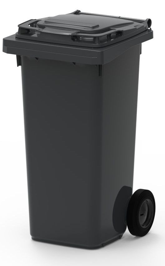 MEVA NÁDOBA PLASTOVÁ 120L ČIERNA E0004-3