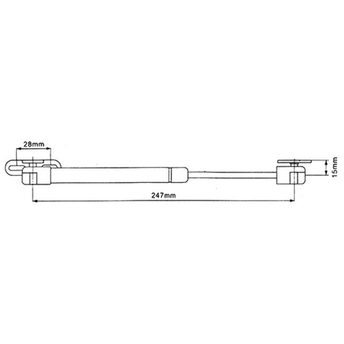 TELESKOP 80N 247MM T-LINE