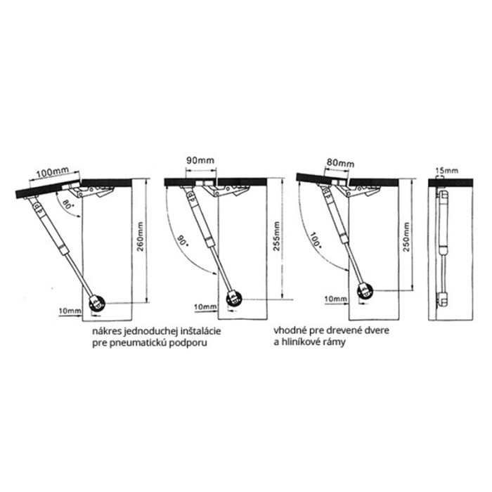 TELESKOP 80N 247MM T-LINE