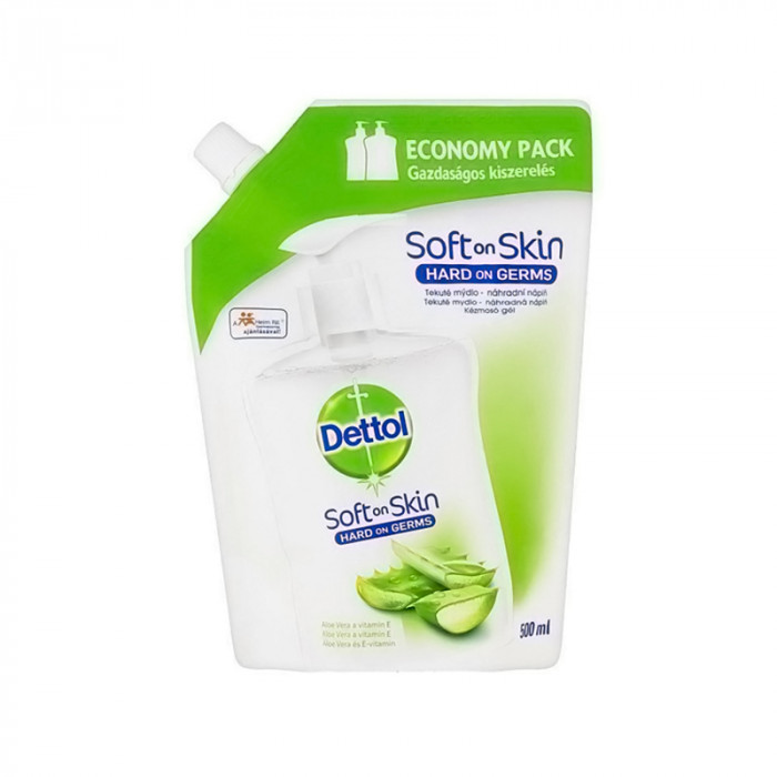 DETTOL MYDLO TEKUTÉ ALOE VERA 500ML