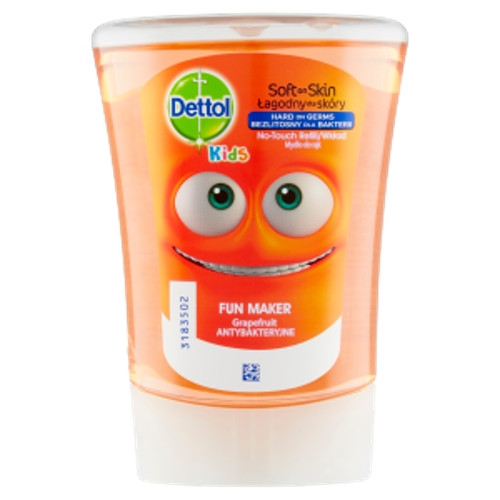 DETTOL MYDLO TEKUTÉ BEZDOTYKOVÉ KIDS BAVIČ 250ML