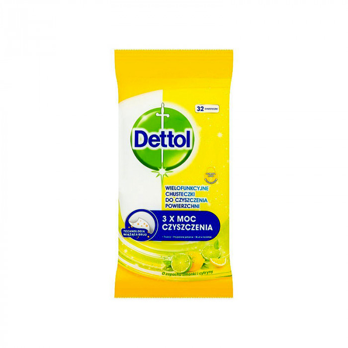 DETTOL UTIERKY PF ANTIBAKTERIÁLNE 32 KS