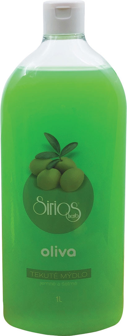 SIRIOS MYDLO TEKUTÉ HERB OLIVA 1000ML 256376