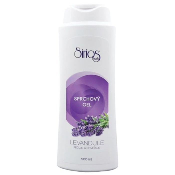 SIRIOS GÉL SPRCHOVACÍ HERB SG LEVANDUĽA 500ML