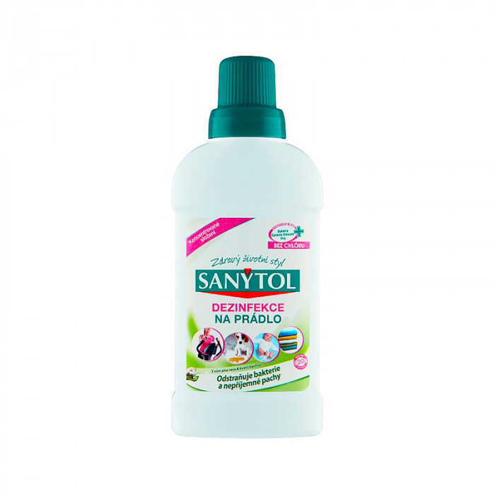 SANYTOL DEZINFEKCIA PRÁDLA ALOEVERA 500ML