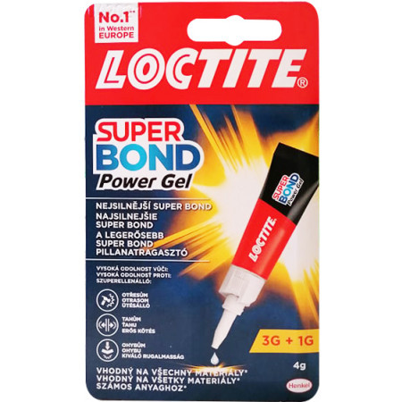 LOCTITE LEPIDLO SUPERBOND GÉL 4G