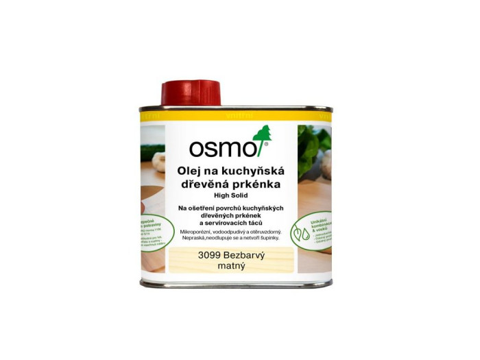 OSMO OLEJ NA KRÁJACIE DOSKY MAT 3099 0.5L