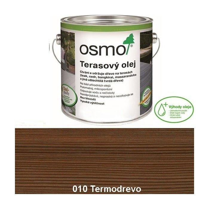 OSMO OLEJ 010 TERMODREVO 2.5L