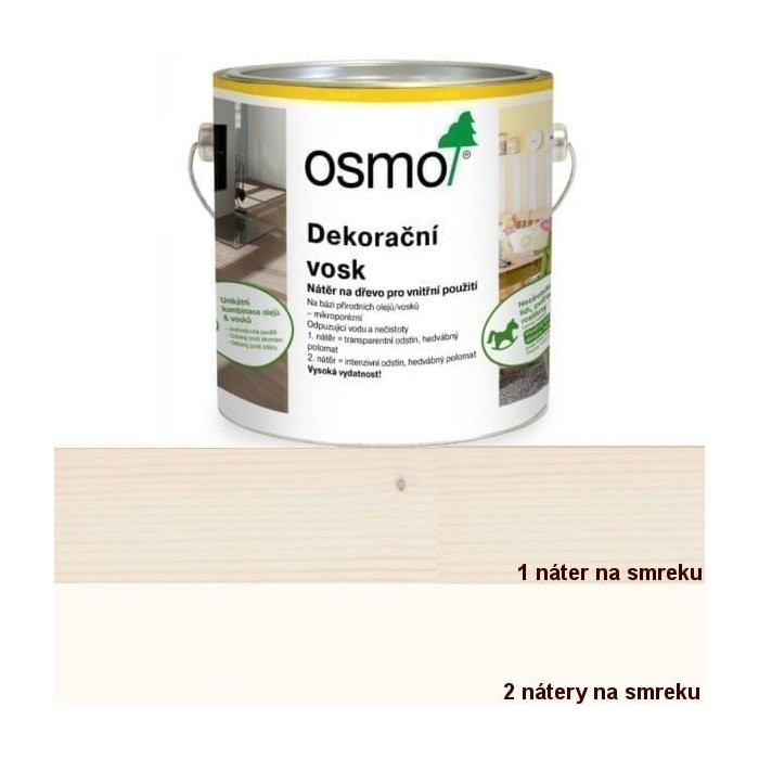 OSMO VOSK DEKORAČNÝ CREATIV 3188 2.5L