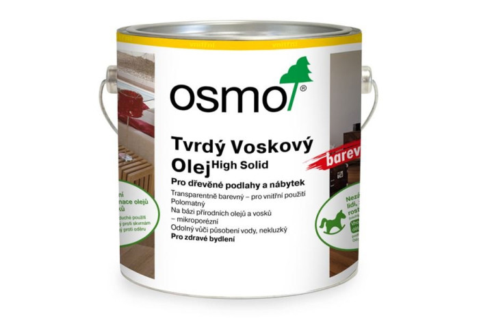 OSMO OLEJ VOSKOVÝ TVRDÝ 3071 MEDOVÝ 2.5L