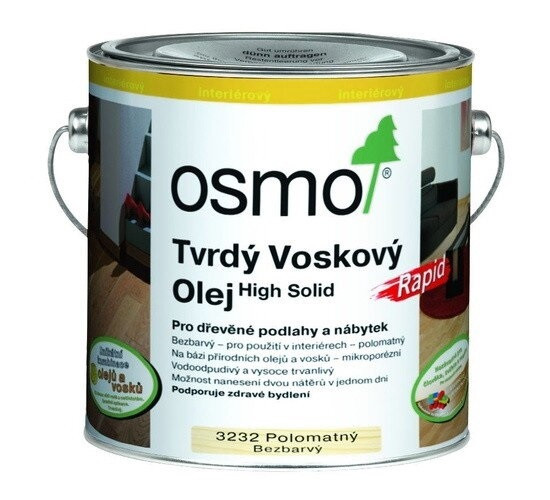 OSMO OLEJ VOSKOVÝ TVRDÝ EXPRES 3362 2.5L