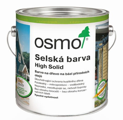 OSMO FARBA KRYCIA 2104 BIELA NA OKNÁ A DVERE 0.75L