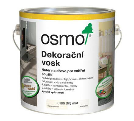 OSMO OLEJ VOSKOVÝ DEKORATÍVNY 3189 ČIERNY 0.75L