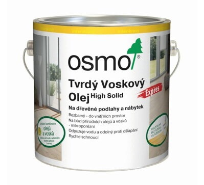 OSMO OLEJ VOSKOVÝ TVRDÝ EXPRES 3332 2.5L