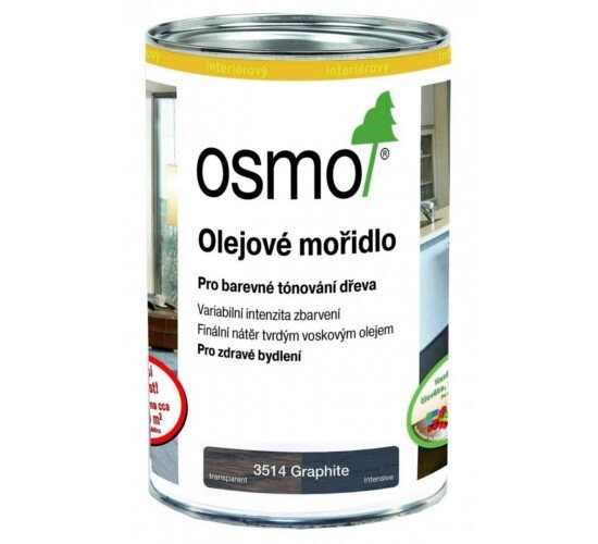 OSMO MORIDLO OLEJOVÉ 3512 STRIEBORNOŠEDÁ 1.0L