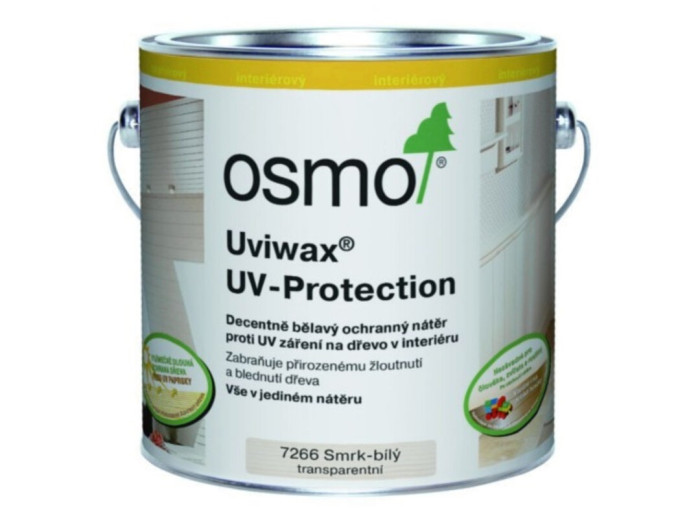 OSMO UVIWAX 7266 SMREK BIELY 0.75L