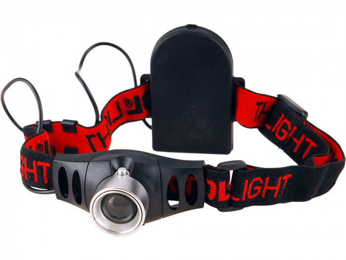 EXTOL ČELOVKA 3W LED CREE XPE S REGULÁCIOU