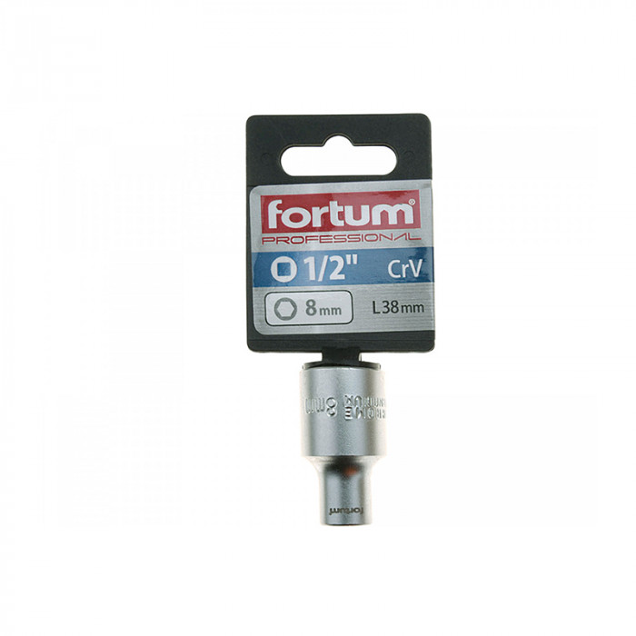 FORTUM HLAVICA NÁSTRČNÁ 1/2'' 8MM