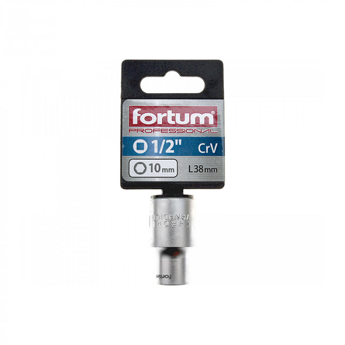 FORTUM HLAVICA NÁSTRČNÁ 1/2'' 10MM