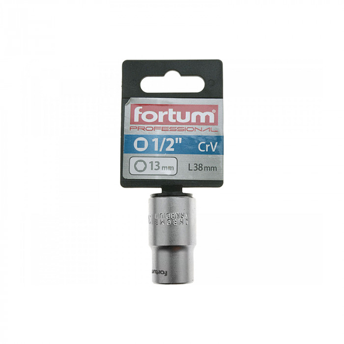 FORTUM HLAVICA NÁSTRČNÁ 1/2'' 13MM