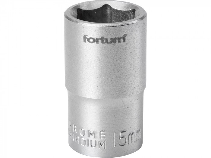 FORTUM HLAVICA NÁSTRČNÁ 1/2'' 15MM