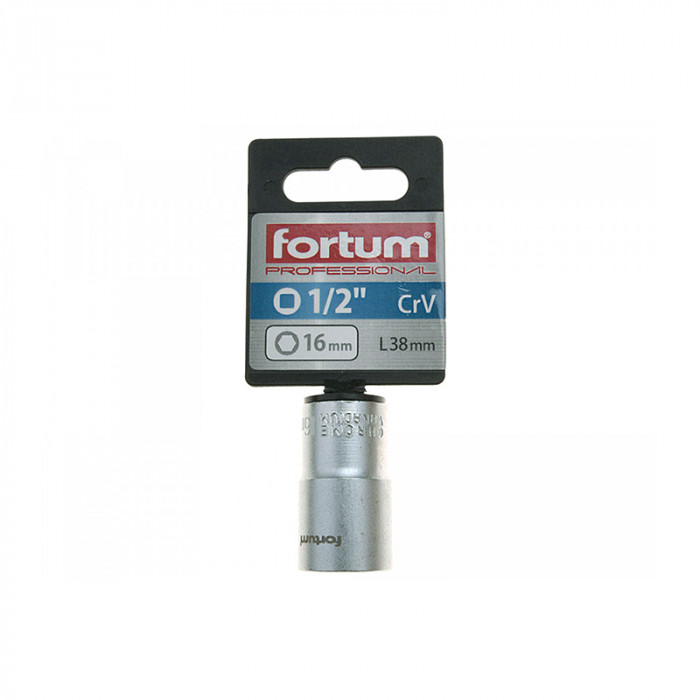 FORTUM HLAVICA NÁSTRČNÁ 1/2'' 16MM