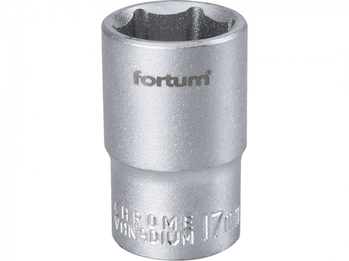 FORTUM HLAVICA NÁSTRČNÁ 1/2'' 17MM