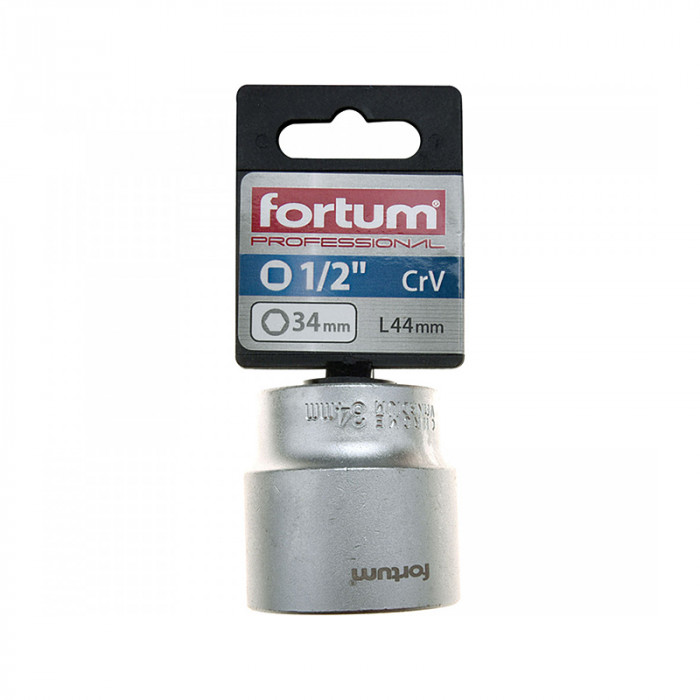 FORTUM HLAVICA NÁSTRČNÁ 1/2'' 34MM