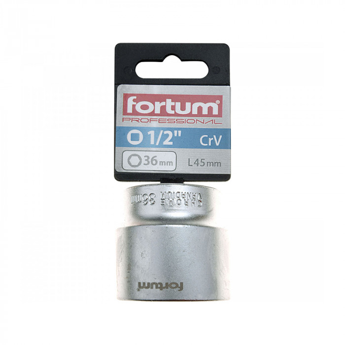 FORTUM HLAVICA NÁSTRČNÁ 1/2'' 36MM