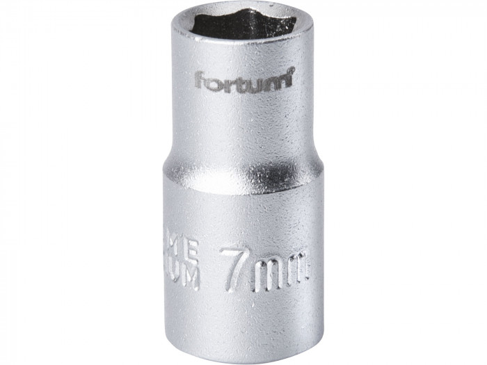 FORTUM HLAVICA NÁSTRČNÁ 1/4'' 7.0MM