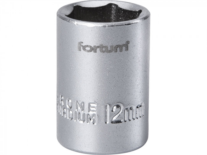 FORTUM HLAVICA NÁSTRČNÁ 1/4'' 12MM