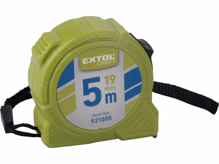 EXTOL METER ZVINOVACÍ 5M/19MM BRZDA