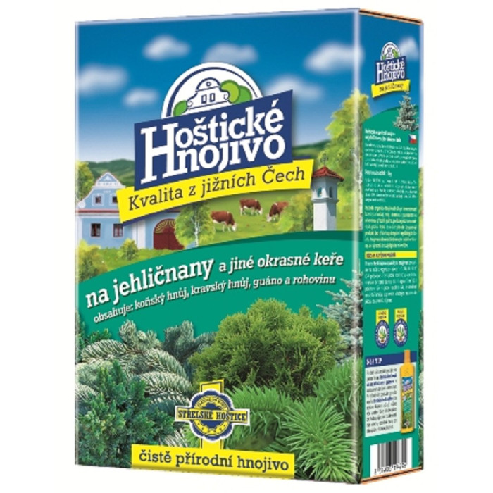 HOŠTICKÉ HNOJIVO NA IHLIČNANY 1KG