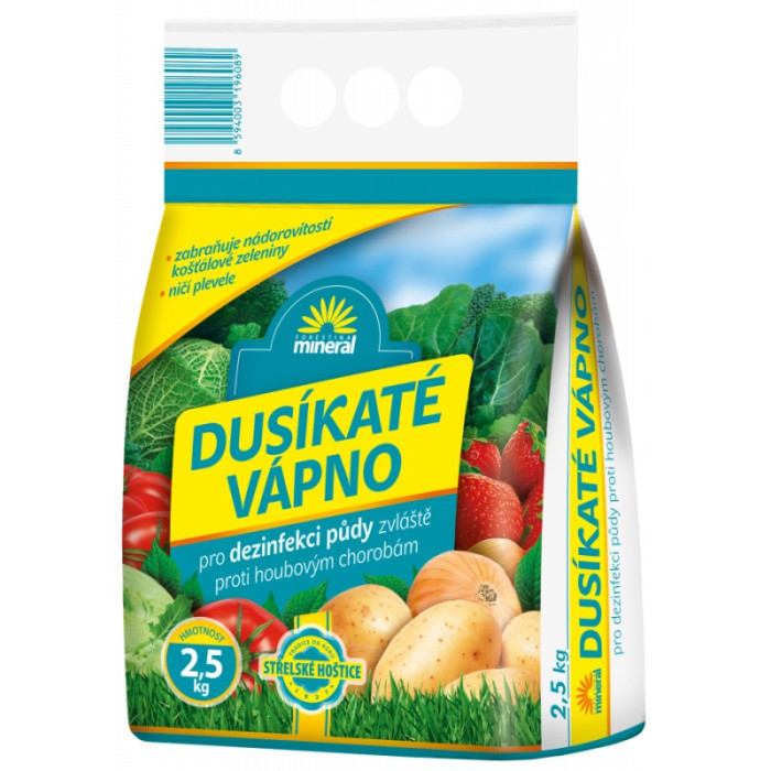 VÁPNO DUSÍKATÉ MINERÁL 2.5KG FORE