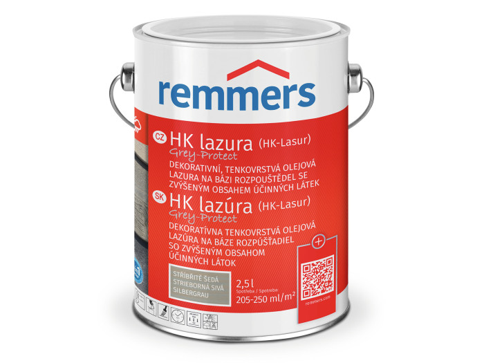 REMMERS HK LAZÚRA PROTECT OKNOŠEDÁ 2.5L