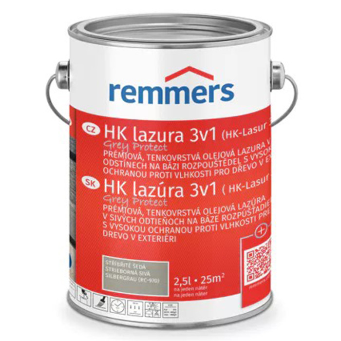 REMMERS HK LAZÚRA PROTECT PIESKOVOŠEDÁ 2.5L